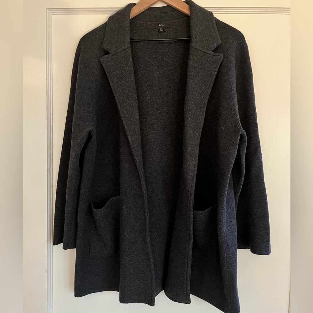 JCrew Sweater Blazer